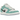 Nike SB Dunk Low April Skateboards sneakers sideprofil med blå ruskindsoverlays, sølv swoosh og semi-gennemsigtig gummisål med April-branding