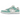 Nike SB Dunk Low April Skateboards sneakers set fra siden med lyseblåt ruskind, hvidt mesh og en skinnende sølvfarvet swoosh detalje
