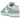 Nike SB Dunk Low April Skateboards sneakers set fra siden med hvid læderbase, metal-swoosh, lyseblåt ruskindsoverlag og en gennemsigtig sål