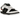 Nike SB Dunk Low TIGHTBOOTH sneakers sideprofil med sort overdel i nubuck, hvide overlays, orange detaljer og reflekterende sorte swooshes