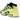 Nike Air Max Plus Drift Light Lemon Twist sneakers set fra siden med markant gul neon overdel, sort exoskelet og den ikoniske tykke gummisål