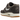 Nike Air Max 1 Crepe Soft Grey sneakers i profil med grå ruskindsoverdel, hvid mellemsål og den karakteristiske crepesål i beige gummi.