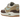 Nike Air Max 1 Crepe Brown sneakers i en stilfuld sideprofil med brune læderdetaljer, blød ruskindsoverdel og den klassiske tekstureret crepesål