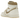 Air Jordan 1 Retro High OG Craft Vibrations Of Naija sneakers i en sideprofil med creme-farvet læderoverdel, grå tekstilaccenter og brun ydersål.
