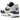 Nike Air Max 1 Deep Royal Blue sneakers set fra siden med hvid overdel, kongeblå mudguard og klassisk synlig Air-enhed i mellemsålen.