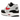 Nike Air Max 1 Chili 2.0 sneakers i en stilfuld sideprofil med hvid mesh, grå ruskindspaneler og markante røde detaljer samt hvid mellemsål.