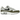 Nike Air Max 1 White Black Medium Olive sneakers i en sideprofil, der fremviser den hvide mesh-overdel, olivengrønne mudguard og sort Nike Swoosh.