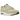 Nike Air Max 1 Safari Coconut Milk sneakers i sideprofil med safari-print, beige overdel i ruskind, cremefarvet mellemsål og synlig Air-enhed