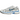 Nike P-6000 Metallic Platinum Photo Blue sneakers set fra siden med sølvfarvede detaljer, mesh-overdel og synlig blå swoosh og sål.