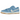 Nike SB Dunk Low Pro University Blue Gum sneakers i sideprofil med lyseblå overdel, hvidt swoosh og en klassisk brun gummisål for et retro look
