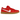 Nike SB Dunk Low University Red Gum sneakers i sideprofil med rød overdel, hvid mellemsål og klassisk gummisål