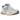 Nike Zoom Vomero 5 White Pure Platinum sneakers set fra siden med hvid mesh-overdel, lagdelte detaljer og grå detaljer på sålen