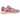 Nike Zoom Vomero 5 Elemental Pink sneakers i sideprofil med lyserød mesh-overdel, læderdetaljer og en stødabsorberende hvid mellemsål