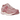 Nike Zoom Vomero 5 Elemental Pink sneakers i en sideprofil med livlig lyserød farvekombination, tekstureret overdel og hvid mellemsål.