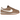 Nike Cortez Vintage Medium Curry sneakers i sideprofil med ruskindsoverdel i gyldenbrun farve og kontrasterende hvid Swoosh og mellemsål