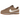 Nike Cortez Vintage Medium Curry sneakers i vinklet profil med brun ruskindsoverdel, hvid læder-swoosh og klassisk skumsål