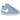 Nike Cortez Vintage Aluminum sneakers i en klassisk sideprofil med lyseblå ruskindsoverlays, hvid mellemsål og ikonisk rødt swoosh logo