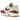 Nike Air Max 1 LX Team Red sneakers i sideprofil med mørkerøde detaljer i ruskind, hvid overdel og den klassiske synlige Air-enhed i sålen