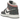 Air Jordan 1 Mid SE Floral sneakers i vinklet profil med blomstret print på hvid læderoverdel, sorte detaljer og klassisk Air-sål.