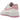 Nike Air Force 1 Low '07 Bubblegum sneakers i profil med hvid læderoverdel, lyserøde detaljer og den klassiske hvide sål