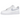 Nike Air Force 1 Low 07 White Ghost sneakers i profilvisning med ren hvid overdel, hvide snørebånd og matchende slidstærk hvid gummisål