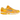 Nike Zoom Vomero 5 Yellow Ochre sneakers i en flot vinklet profilvisning med åndbar mesh-overdel, syntetiske detaljer og en støddæmpende sål.