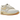 Nike Air Max 1 Crepe Light Bone sneakers i en klassisk sideprofil, med en cremehvid overdel i ruskind og en unik tekstureret gummisål.