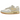 Nike Air Max 1 Crepe Light Bone sneakers set fra siden med beige læderoverdel, tekstureret mudguard og den klassiske synlige Air-sålenhed.