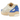 Nike P-6000 Athletic Department Coconut Milk Medium Blue sneakers i sideprofil med cremefarvet mesh, læderdetaljer og blåt swoosh-logo