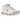 Nike Air Max Plus Lace Utility White University Red sneakers i profil med hvid overdel, røde detaljer, snøresystem og synlige Air-enheder