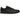 Air Jordan 1 Low Method of Make Black Metallic Gold sneakers set fra siden med sort læderoverdel, guld-detaljer og broderet Swoosh-logo