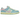 Nike SB Dunk Low Verdy Visty sneakers i vinklet profil med farverig pels-tekstur, lyseblå overdel, pink swoosh og en matchende tyk hvid sål