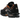 Nike Air Max Plus Dark Obsidian Monarch sneakers i sideprofil med mørkeblå mesh-overdel, orange detaljer og karakteristiske bølgeformede linjer