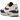 Nike Air Max 1 Coconut Milk Burgundy Crush Navy sneakers i profil med cremefarvet overdel, bordeaux skærmkant og marineblå detaljer ved sålen
