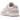 Nike Dunk Low Pink Corduroy sneakers i sideprofil, med lyserødt fløjlsoverlag på hvid læderbase, lyserødt swoosh-logo og en klassisk gummisål.