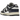 Nike Dunk Low PRM Vintage Navy sneakers set fra siden med hvid læderbase, navyblå overlejringer og klassisk gummisål med tydelige syninger.