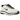 Nike P-6000 Sail Black Lime Blast sneakers i vinklet profil med cremet mesh, sorte overlays og neongrønne swoosh-detaljer