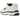 Nike P-6000 Sail Black Lime Blast sneakers i vinklet profil med cremehvid mesh, sorte detaljer og neongrønne detaljer ved Swoosh