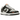 Nike Dunk Low Black Total Orange Mini Swoosh sneakers i profil med sort læderoverdel, orange detaljer og et lille hvidt swoosh på siden.