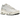 Nike Air Max Plus Sail Pure Platinum Silver sneakers i skrå vinkel med hvid mesh-overdel, bølgede detaljer og synlige Air-enheder i sålen