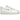 Nike Air Force 1 '07 SE Next Nature Sail Liquid Metal sneakers vist fra siden med beige læderoverdel, guldfarvet swoosh og klassisk hvid mellemsål.