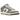 Nike SB Dunk Low Yuto Horigome sneakers set fra siden med lysegrå ruskindsdetaljer, hvid base, swoosh-logo og en dæmpet brun sål