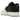 Nike Air Force 1 Low Tinaj sneakers i vinklet visning med grå og sort overdel, hvid sål, detaljerede snørebånd og karakteristiske perforeringer.