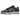 Nike Dunk Low Black Cool Grey Volt Mini Swoosh sneakers set fra siden med sort og grå overdel, voltgrønne detaljer og en hvid sål.