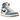 Air Jordan 1 Retro High OG Denim sneakers set fra siden med hvide læderdetaljer, denim-overlays, klassisk swoosh og en hvid sål.