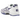 Nike Kobe 8 Protro Court Purple sneakers i profil med hvid overdel, lilla detaljer og præget slangemønster samt gennemsigtig sål