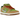 Nike SB Dunk Low Escargot sneakers set fra siden med lysebrun overdel i ruskind, mørkebrune detaljer og en hvid mellemsål med gummiydersål