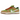 Nike SB Dunk Low Escargot sneakers set fra siden med beige læderoverdel, grøn Swoosh, detaljeret snøresystem og en holdbar hvid gummisål.