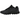 Nike Air Max Dn8 Black sneakers i profil, der viser den sorte mesh-overdel, det detaljerede mellemsålsdesign og den polstrede hælkappe i en ren stil.