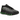 Nike Air Max Dn8 Black Volt sneakers i en skrå profil med sort overdel, neongul Air-enhed i hælen og detaljeret tekstureret mønster.